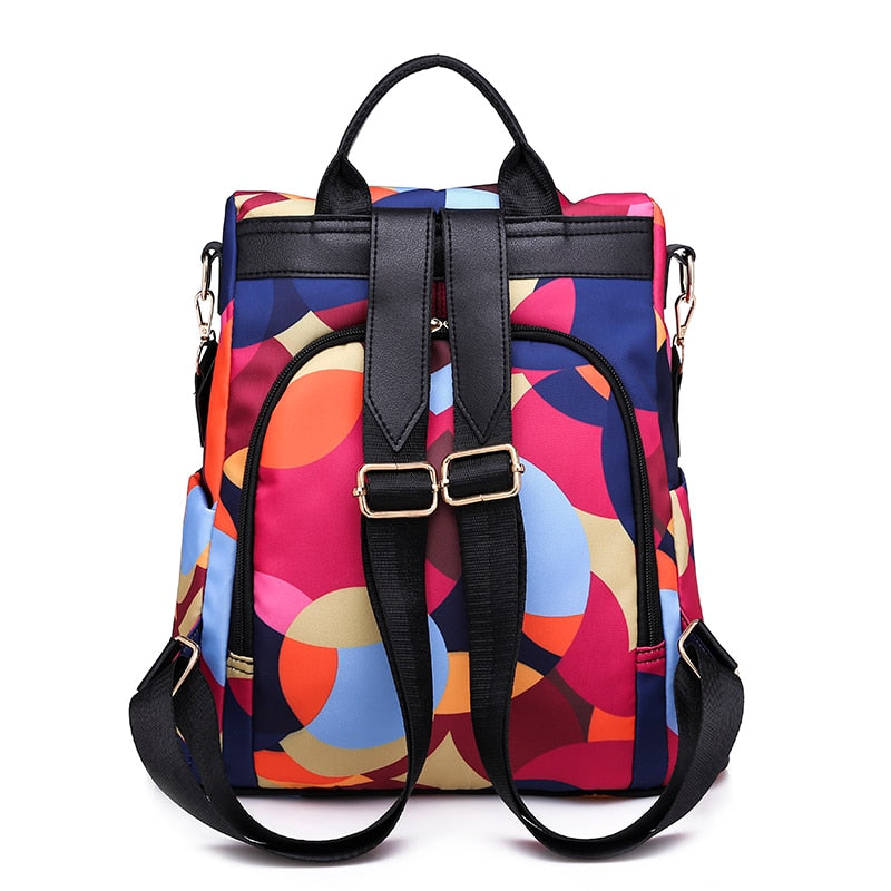 Colorful Light Travel Shoulder Strap Backpack