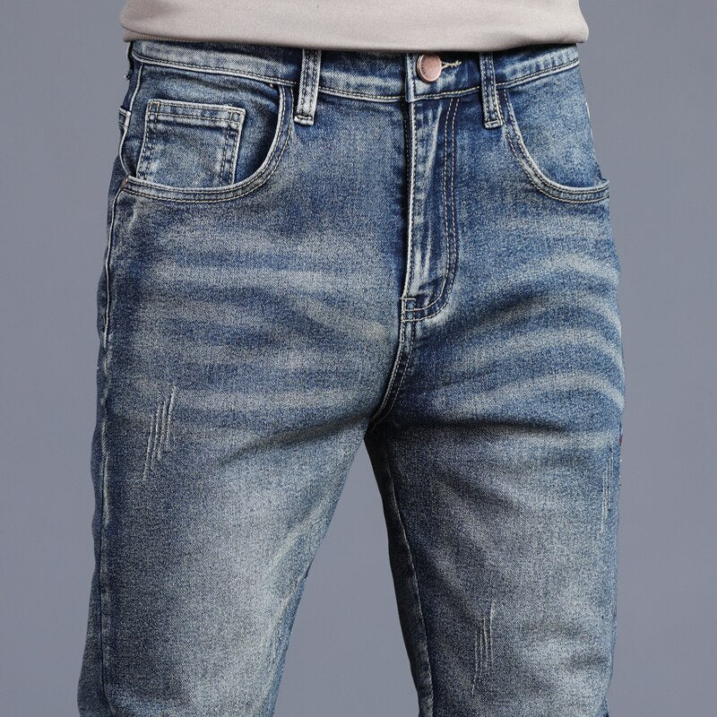 Men's Classic Slim Stretch Jeans