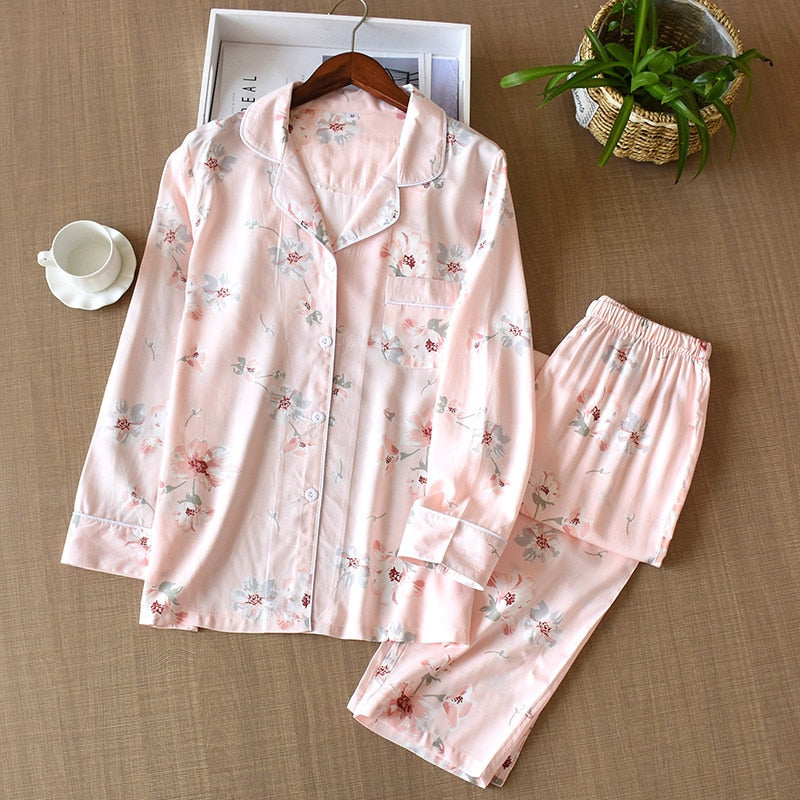 Soft Cotton & Silk Pajama Set