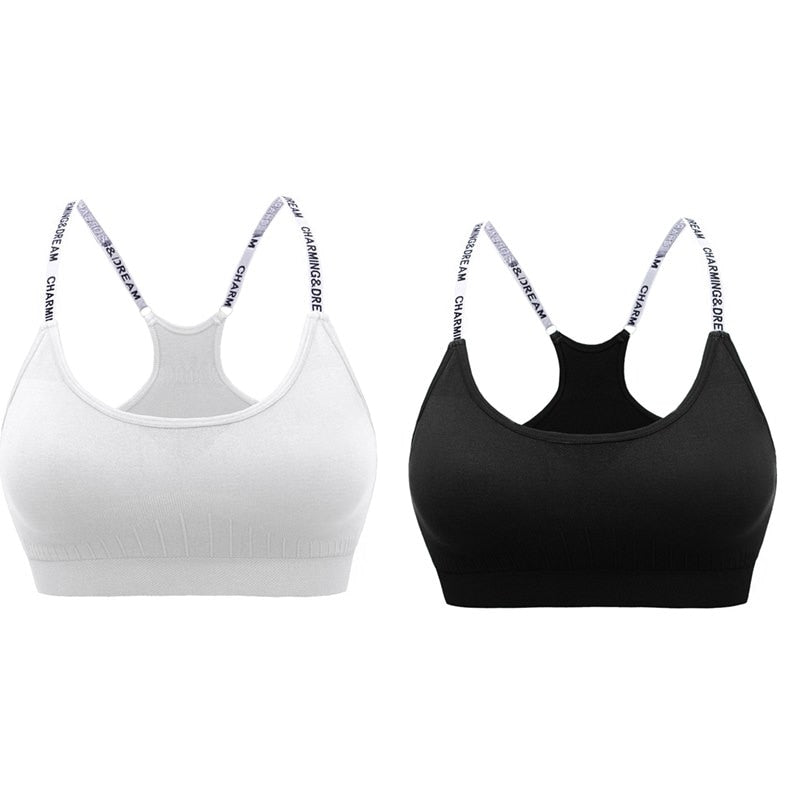 Sweat Absorbing Breathable Padded Sports Bra