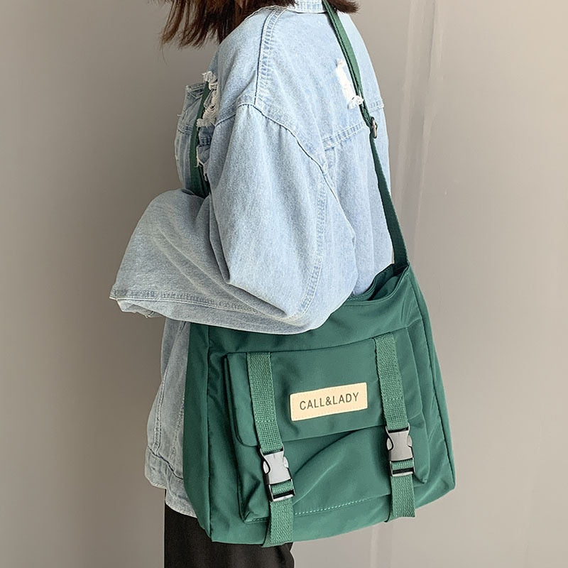 Simple Classic Messenger Bag - Waterproof
