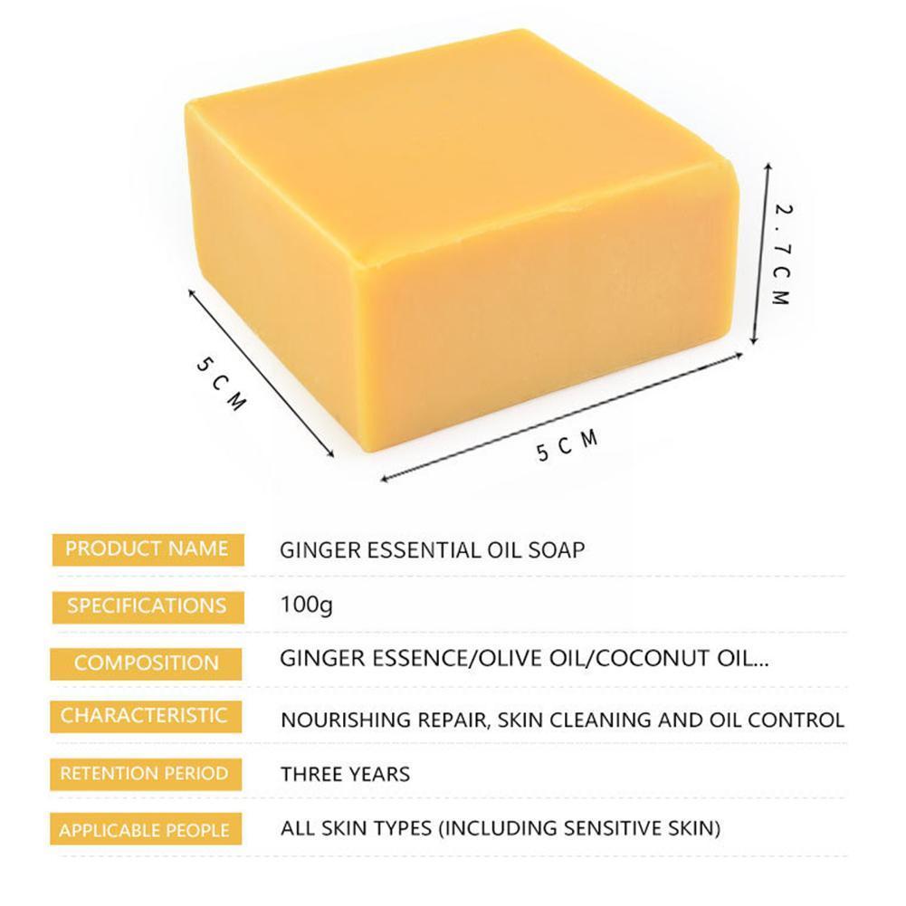 Tumeric Soap Natural. To Lightening Acne Dark Spots Skin Brighter Bars Removal Glow Scars Y8u3