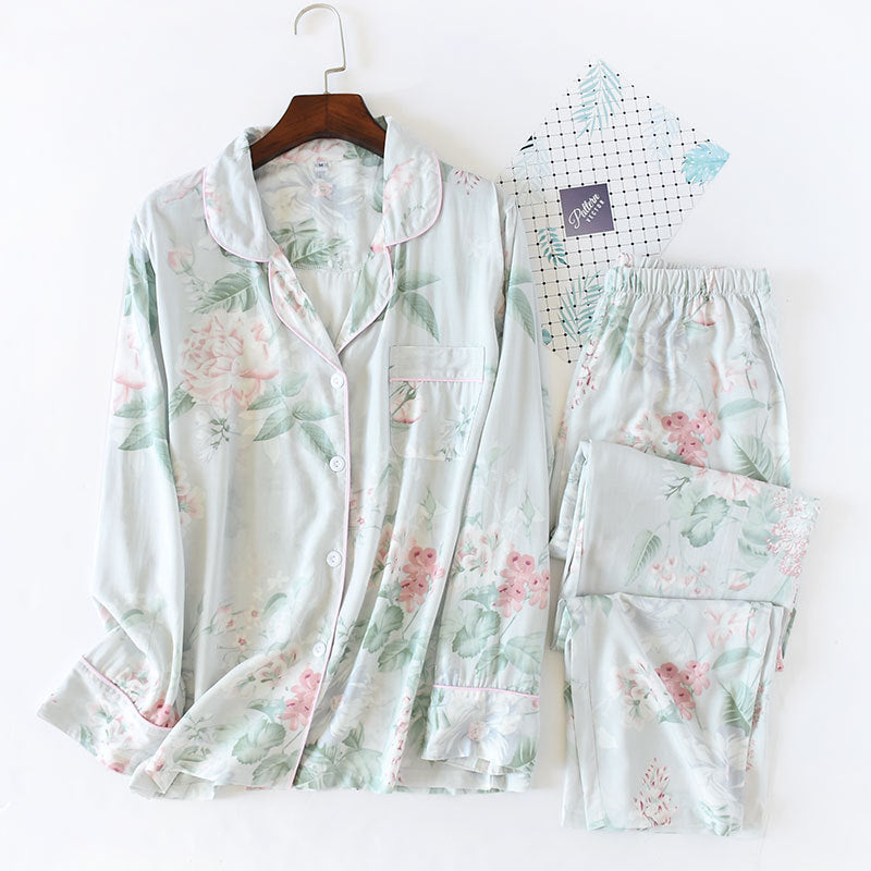 Soft Cotton & Silk Pajama Set