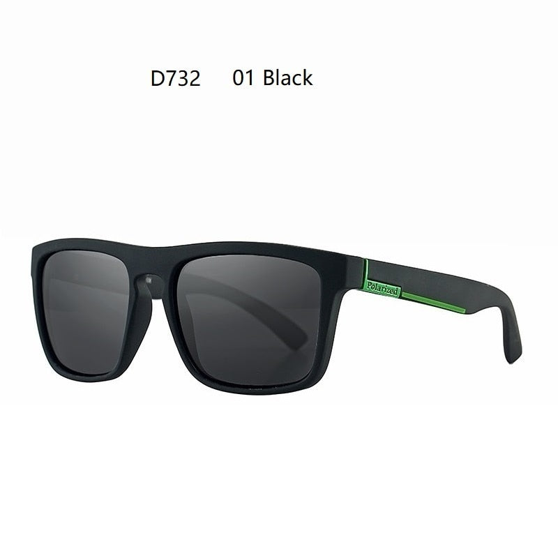 Square Vintage Polarized Sunglasses