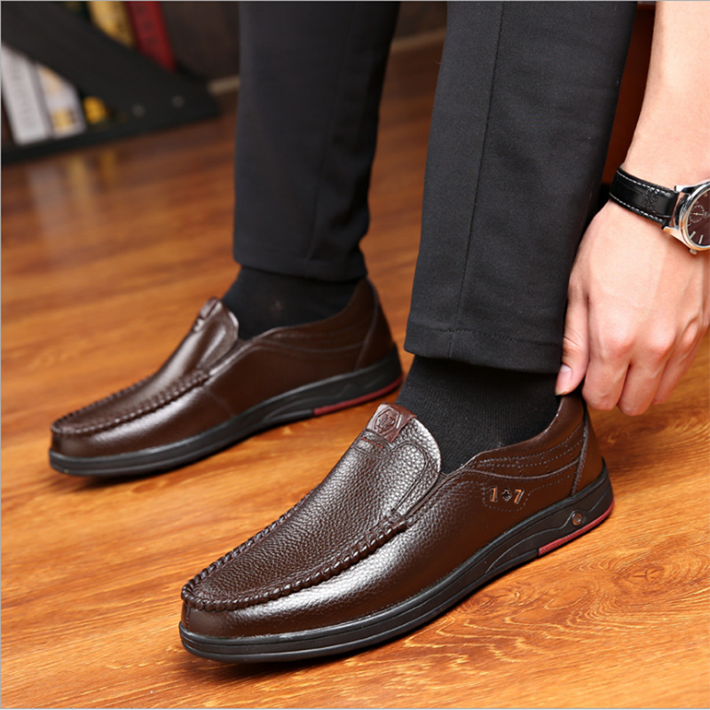Business Casual Genuine Leather Shoes
