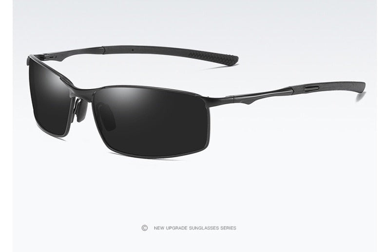 Polarized Metal Frame Anti-Glare Sunglasses
