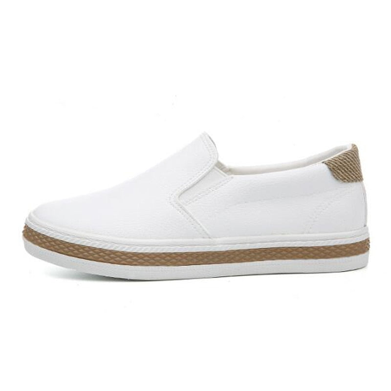 Soft Leather Loafers Casual