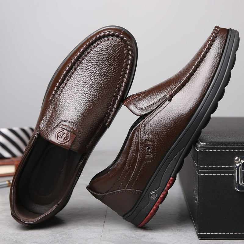 Business Casual Genuine Leather Shoes