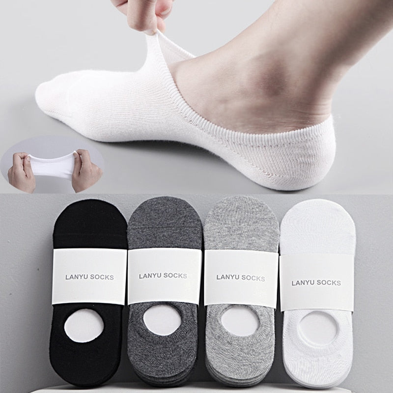 Invisible Cotton Socks 5 pair