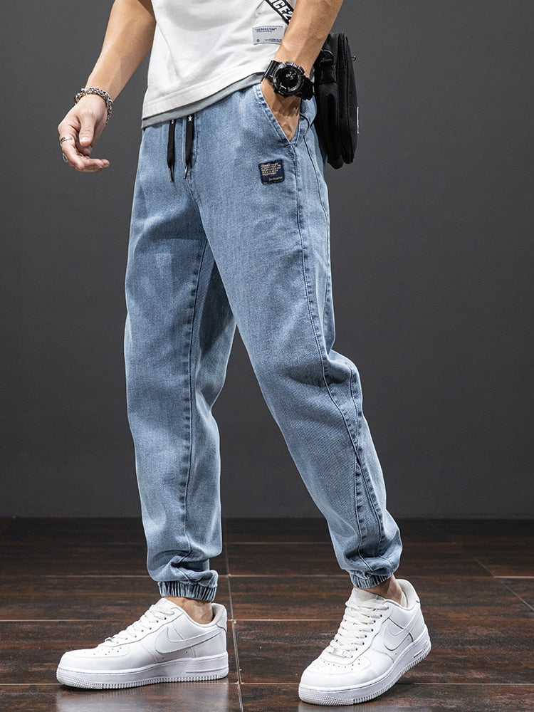 Men’s Streetwear Denim Joggers